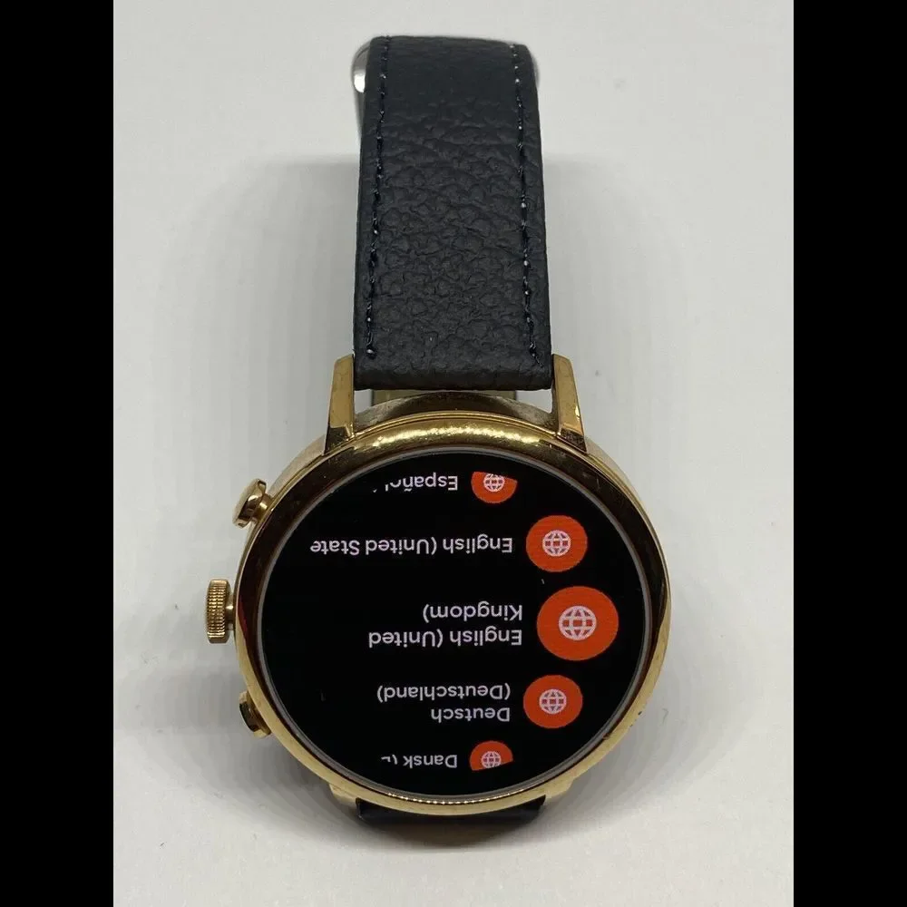Fossil Gen 4 Authentic Digital Dial Smart Watch Custom Band FTW6031 AB361